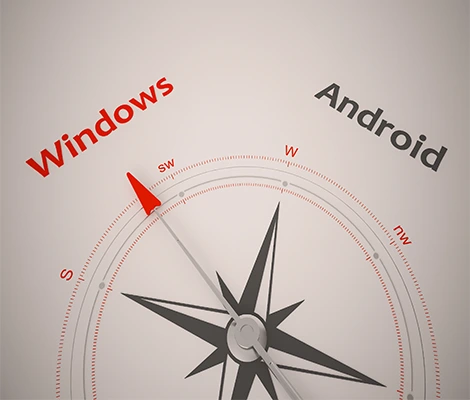 ANDROID, IOS OU WINDOWS